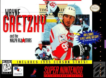 Wayne Gretzky and the NHLPA All-Stars (USA) (Beta) box cover front